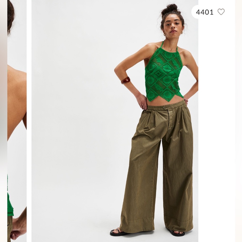 NWT Free People Hankie Halter Top (size S) - Picture 3 of 13